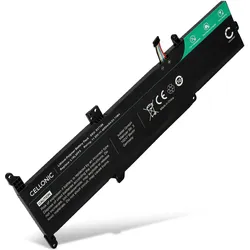 Cellonic Akku für Lenovo IdeaPad 3 15IIL05, 3 14ADA05, 3 15IML05, 3 14IIL05, Legion (4650 mAh), Notebook Akku, Schwarz