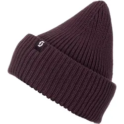 SCOTT Beanie Big Fold Up - one size cocoa red