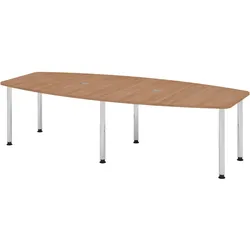 Bümö, Schreibtisch, Konferenztisch KT28 (280 x 130 x 74 cm)
