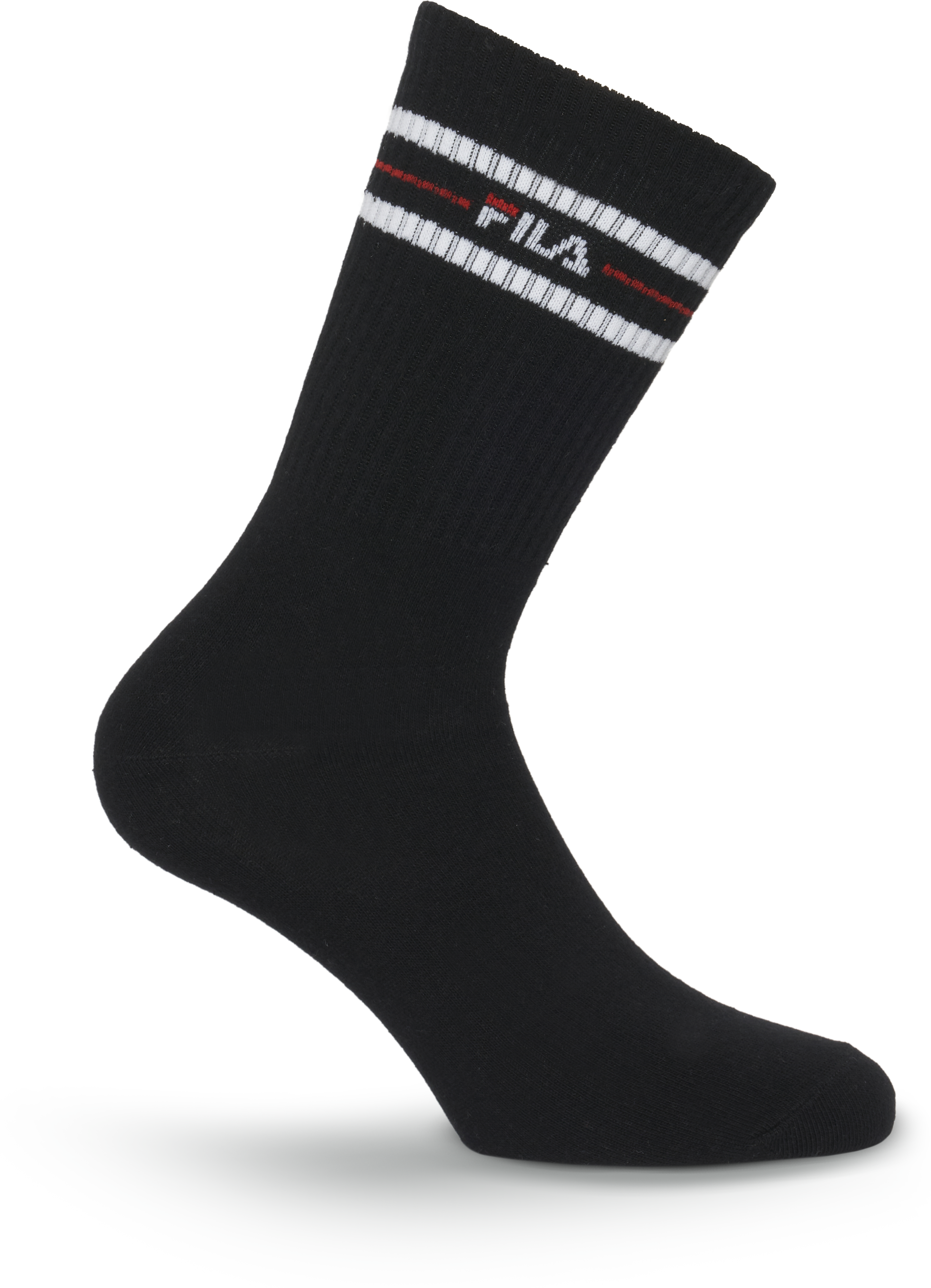 Socken FILA "UNISEX LIFESTYLE PLAIN SOCKS", Damen, Gr. 35-38, Sockengrösse, schwarz, Baumwollmischung, normal, Socken Socken, mit Logo-Schriftzug schwarz 35-38, Sockengrösse