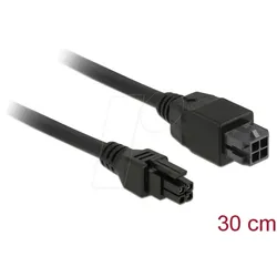 DELOCK 85377 - Kabel Power Micro Fit 3.0 4 Pin Stecker > Buchse 30 cm