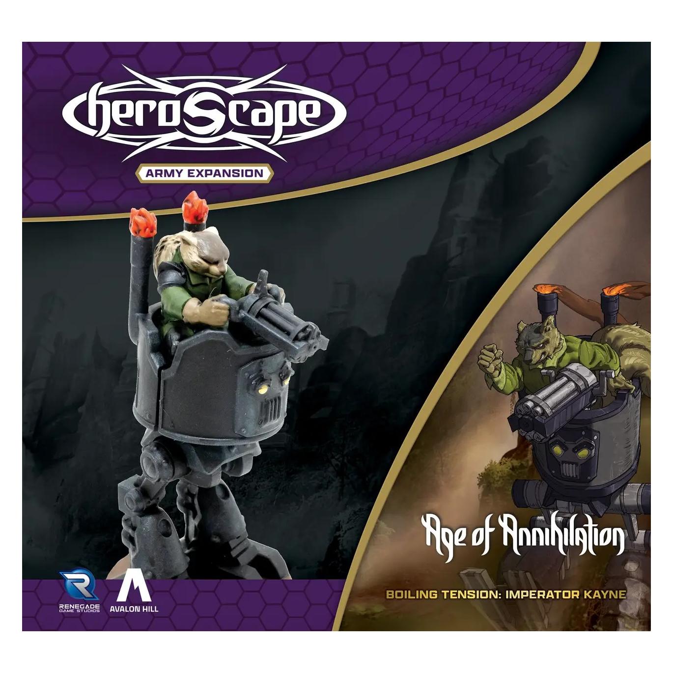 Renegade Heroscape Armeeerweiterung Boiling Tension: Imperator Kayne *Englische Version* (Englisch, 2 - 4 Spieler) (RGS02790)