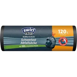 SWIRL 4639 - Swirl Schwerlastsäcke PROFI 4639, 120 l, 12 Stk