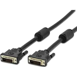 Techly Dvi — Dvi (10 m), Videokabel, Schwarz