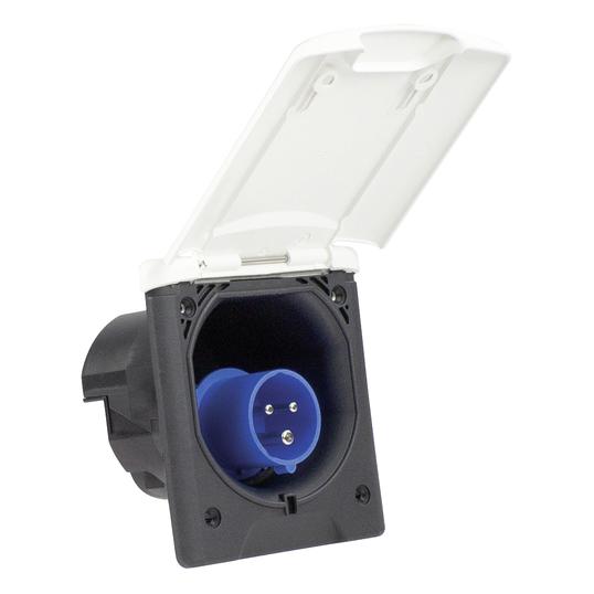 As - Schwabe CEE Caravan-Einspeisungsstecker (CEE 16/3) (62470)
