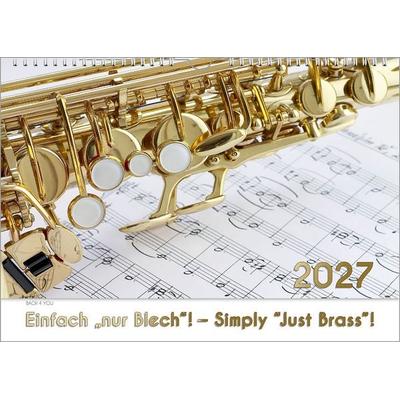 Blech-Instrumente – Musik-Kalender 2027, DIN A3