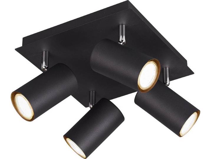 TRIO MARLEY - Spot - Zwart mat - excl. 4x GU10 3W
