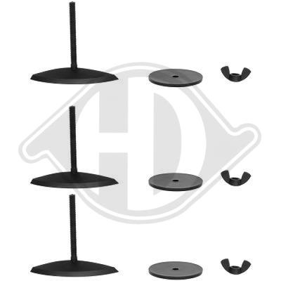 DIEDERICHS Halter, Kühlergitter zub00395 vorne