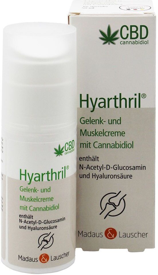Hyarthril® Hyarthril Gelenk- und Muskelcreme mit Cannabidiol 50 ml Creme