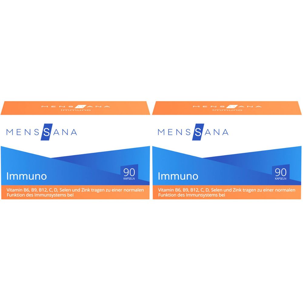 Menssana Immuno Doppelpack 2x90 St Kapseln