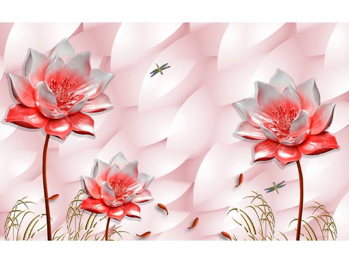 Papermoon Muster mit Blumen