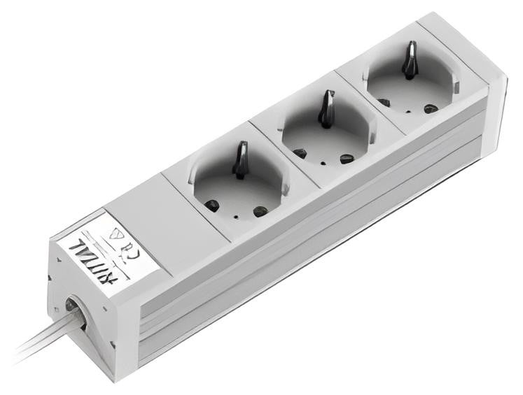 Rittal wandcontactdoos 3-voudig type DK 7240110 zonder schakelaar