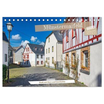 Münstermaifeld - Stadt mit Herz und Geschichte (Tischkalender 2027 DIN A5 quer), CALVENDO Monatskalender