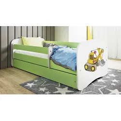 Kinder-/Juniorbett BABYDREAMS Grün ca.80x160cm