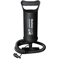 Bestway Handluftpumpe Air Hammer | 10,8 x 8,8 x 30 cm | 3 Adapterstücke