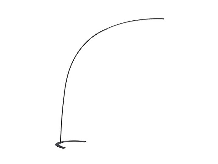 TRIO LEUCHTEN LED Bogenlampe SHANGHAI , schwarz, 1, H: 210cm, 1 Stk., Leuchten, mit Fußdimmer, LED Bogenlampe