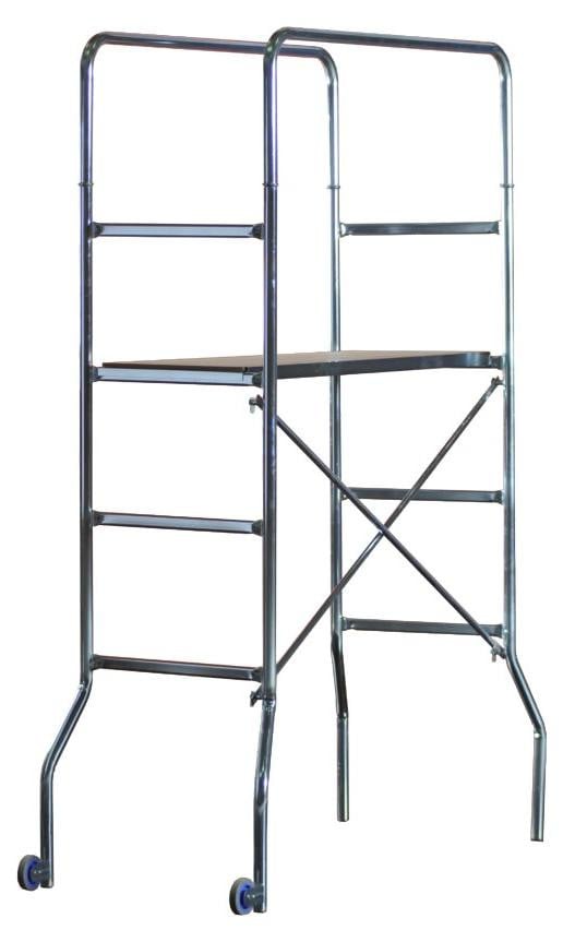 Marchetti Srl Trabattello Trio rek met draagvermogen 120 kg, Hoogte: 188 cm