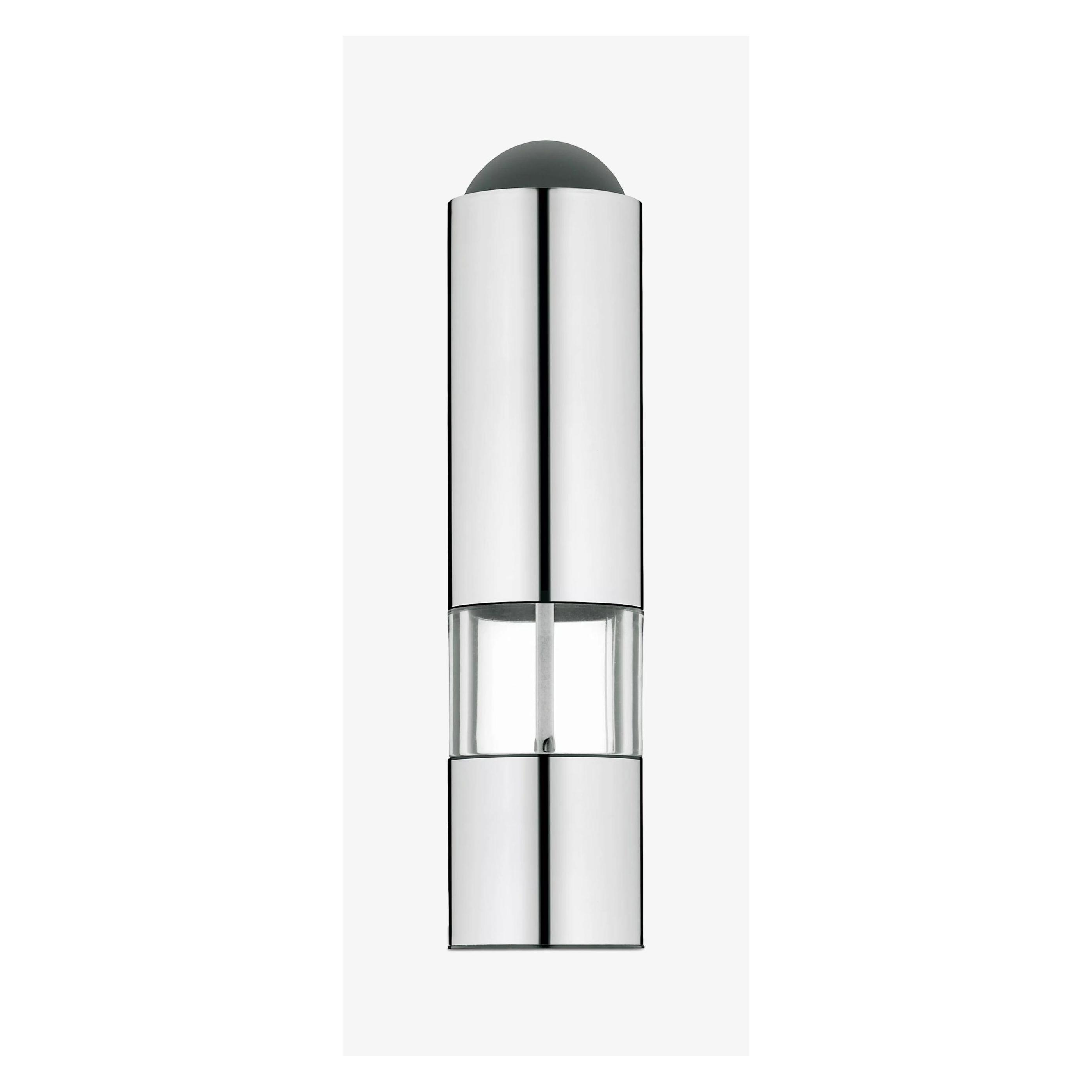 WMF Elektrische Mühle 21cm Salz und Pfeffermühle Keramikmahlwerk LED-Leuchte (Chili, Pfeffer, Salz) (0667306030)