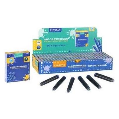 Starpak Kurze blaue Stiftpatronen, 6 Stk (Blau, 6 Stk.) (42127691)