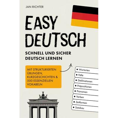 Easy Deutsch, Taschenbuch von Jan Richter, Verlagshaus Stopfer, 978-3-690-92069-8