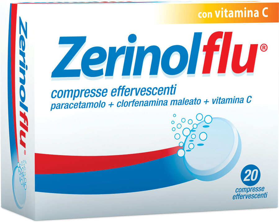 Zentiva Italia Rx Zerinolflu 20 Compresse Effervescenti
