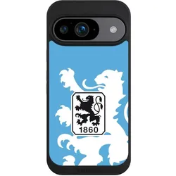 Nivocase Handyhülle für Google Pixel 9 Hülle NIVOpure Case Schwarz Offizielles Lizenzprodukt TSV 1860 (Google Pixel 9), Smartphone Hülle, Schwarz