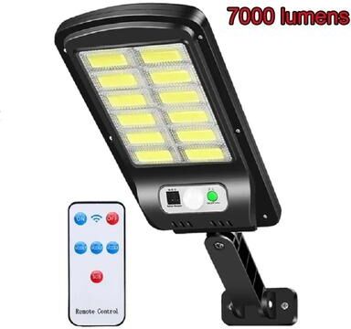 Uplifted Finds 168 LED Solar Street Wall Light   7000LM High Brightness Motion Sensor Security Lamp For Yards 120 Cob 12