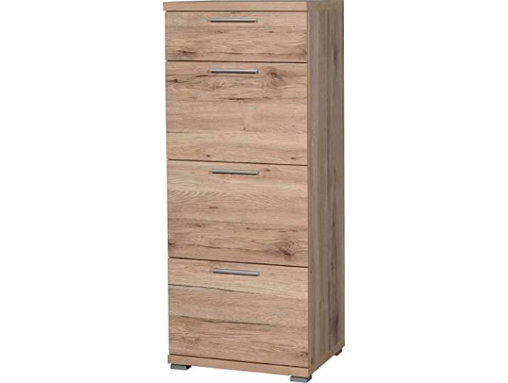 Germania 3203-177 Kommode GW-Top in Sanremo-Eiche-Nachbildung, 48 x 120 x 40 cm (BxHxT)