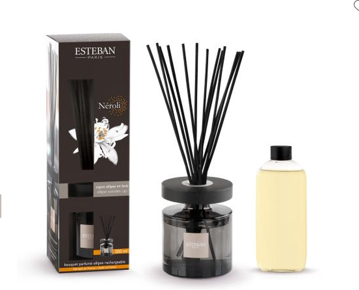 Esteban Classic Néroli Geurstokjes Ellipse 200ml