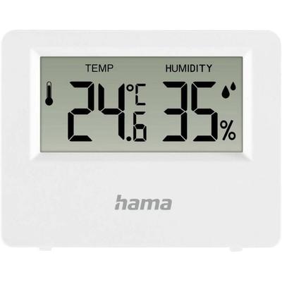 Hama Thermometer und Hygrometer 'Ebro', digital, für innen oder außen, Weiß Thermo-/Hygrometer 00222222