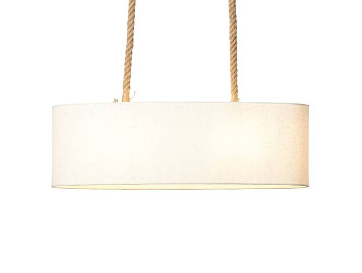 Suspension Sailor 71 x 120 x 20cm Blanc Tissu mélangé E27