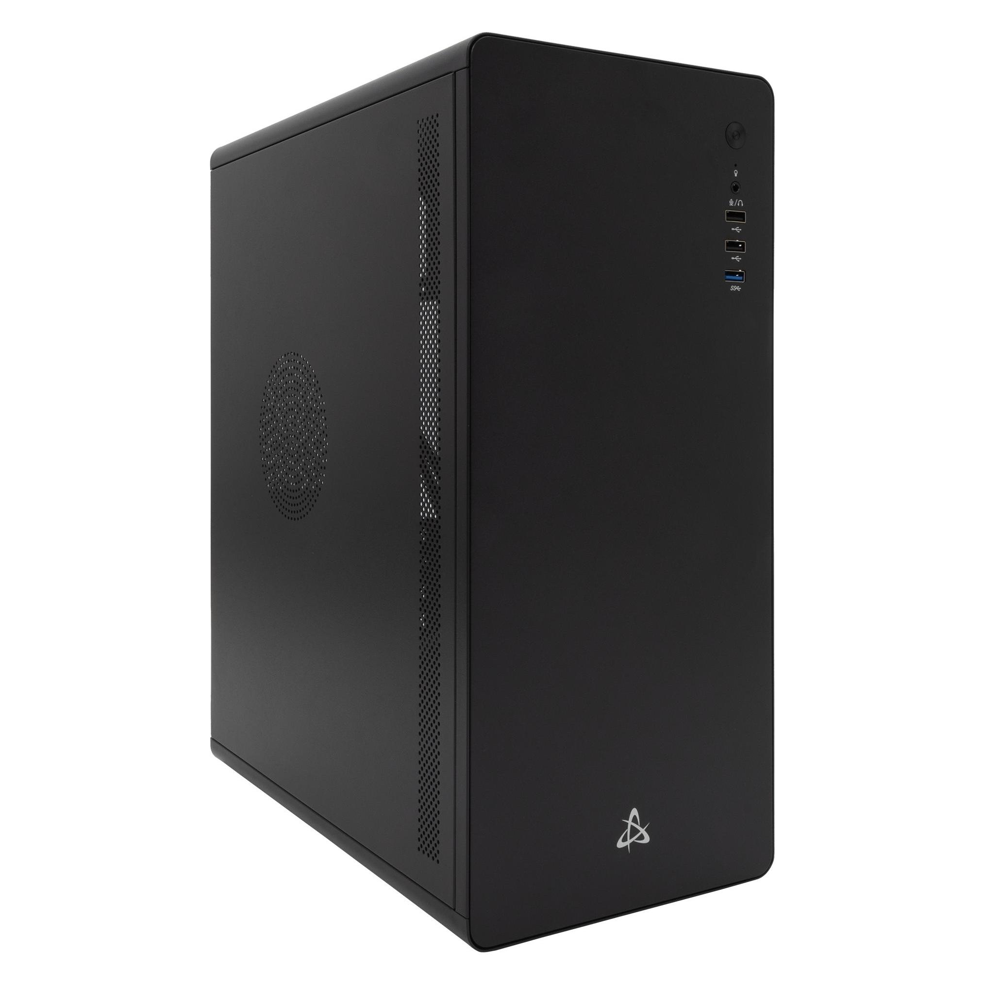 Sbox PCC-500 Black ATX (ATX, mATX, Mini-ITX) (PCC-500B)