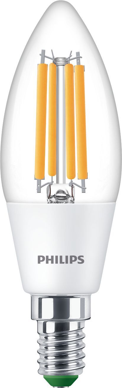 Philips LED Lampe Kerze E14 EEK: A 485 lm Warmweiß (2700K) PL18813 8720169188136