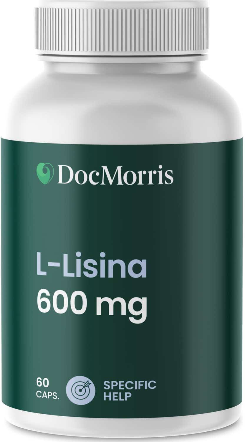 DocMorris L-Lisina 600mg 60caps (Caducidad inferior a 6 meses)