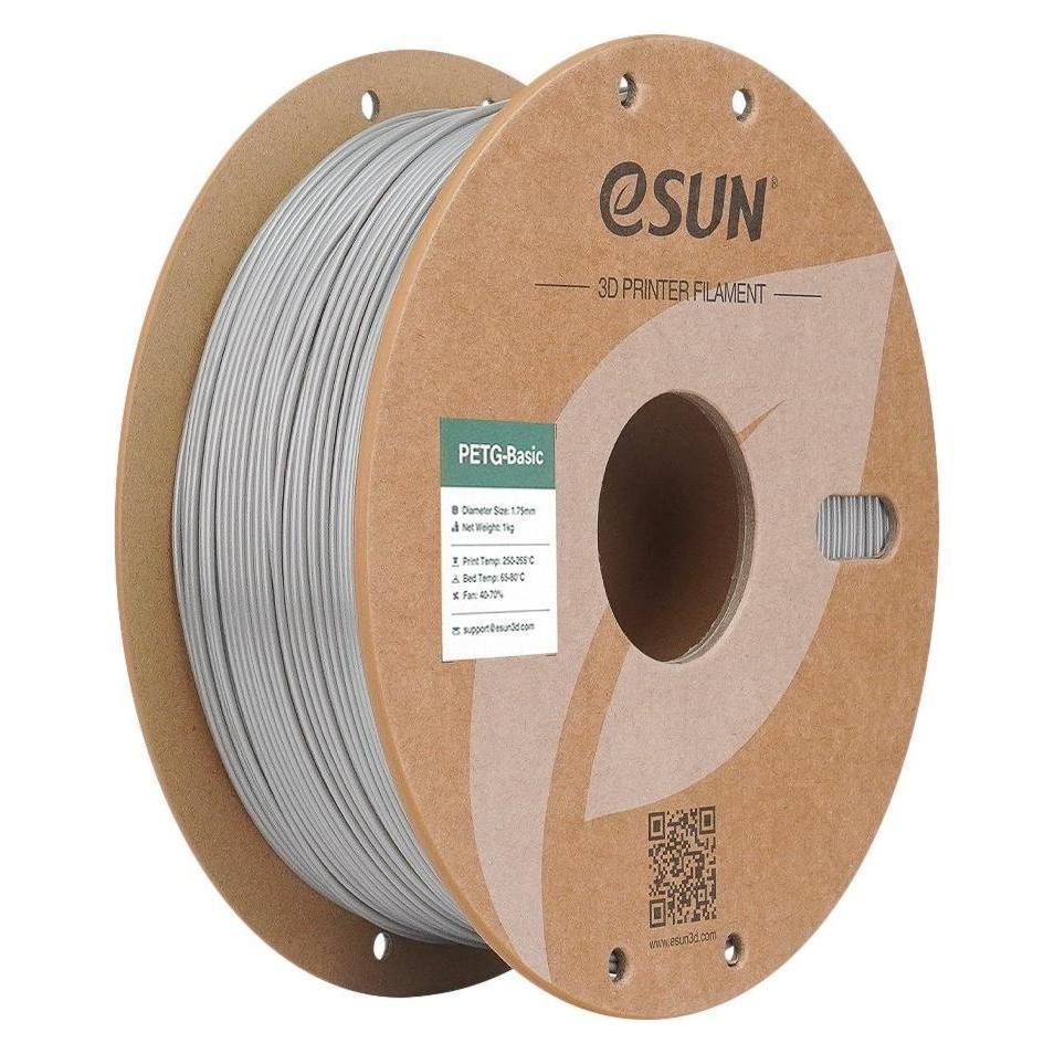 eSUN PETG 1,75mm SILVER 1kg (PETG, 1.75 mm, 1000 g) (PETG-Basic175S1P1)