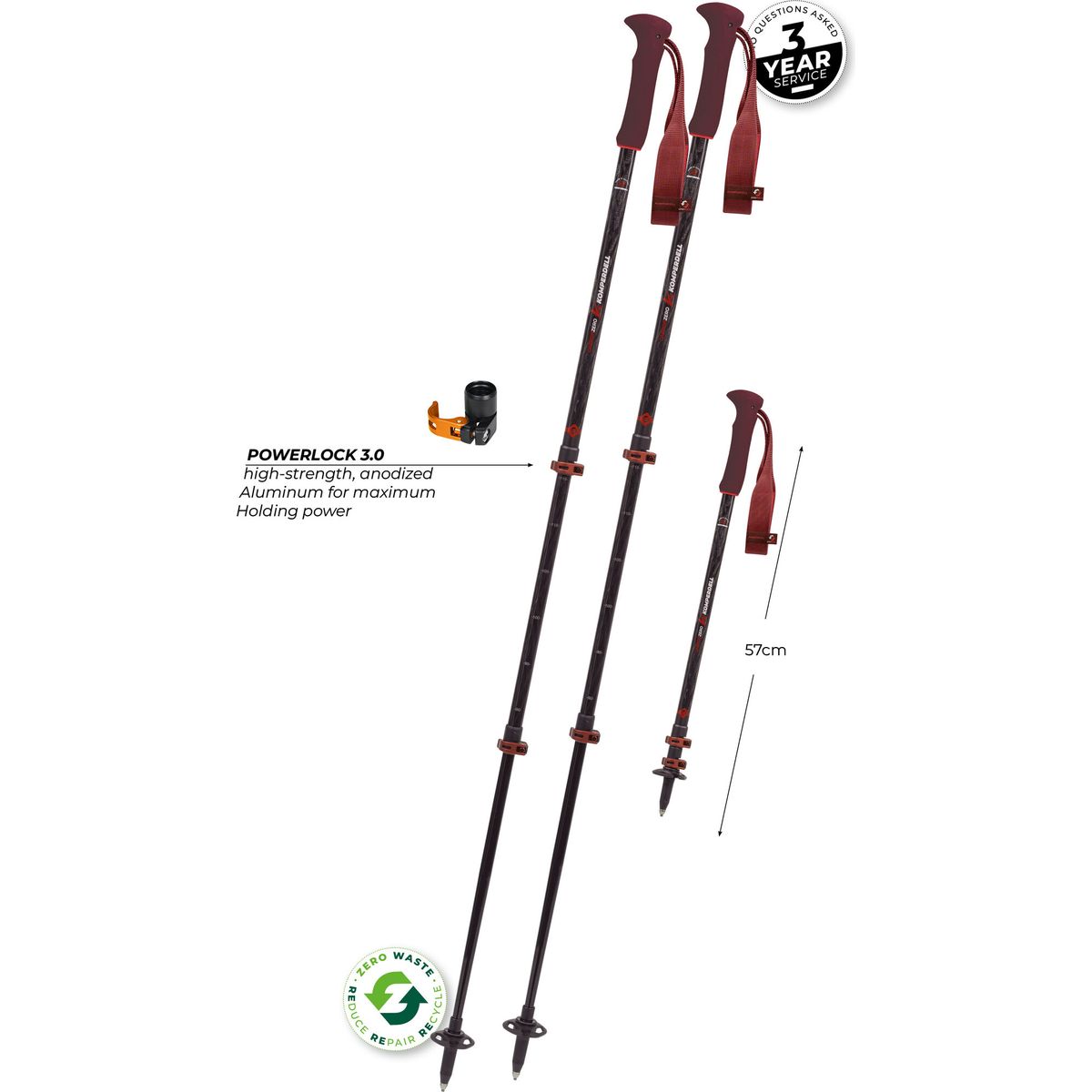 Komperdell Carbon EVO Zero Compact malbec (10) 1752390-10-Tele