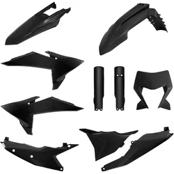 Polisport, Motorrad Zubehör, Kunststoffset (Komplettset) Ktm Exc/Exc-F/Xc-W/Xc-Wf Tbi '26 Inklusive Scheinwerferabdecku