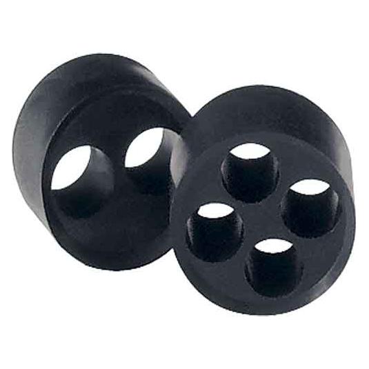 Jacob Multipakning Perfect M25 kabel Ø 3x6 mm TPE gummi, sort (4024092121364)