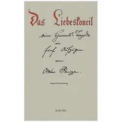 Das Liebeskonzil, Belletristik von Oskar Panizza