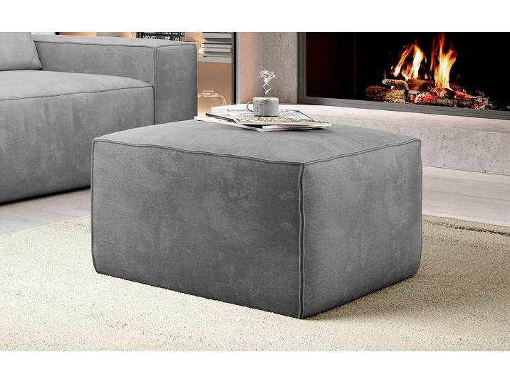 Designer Beistellhocker Solaris - Grün - Luxusbetten24