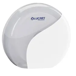 Lucart Identity Mini-Jumbo Toilettenpapierspender – Weiß oder Schwarz