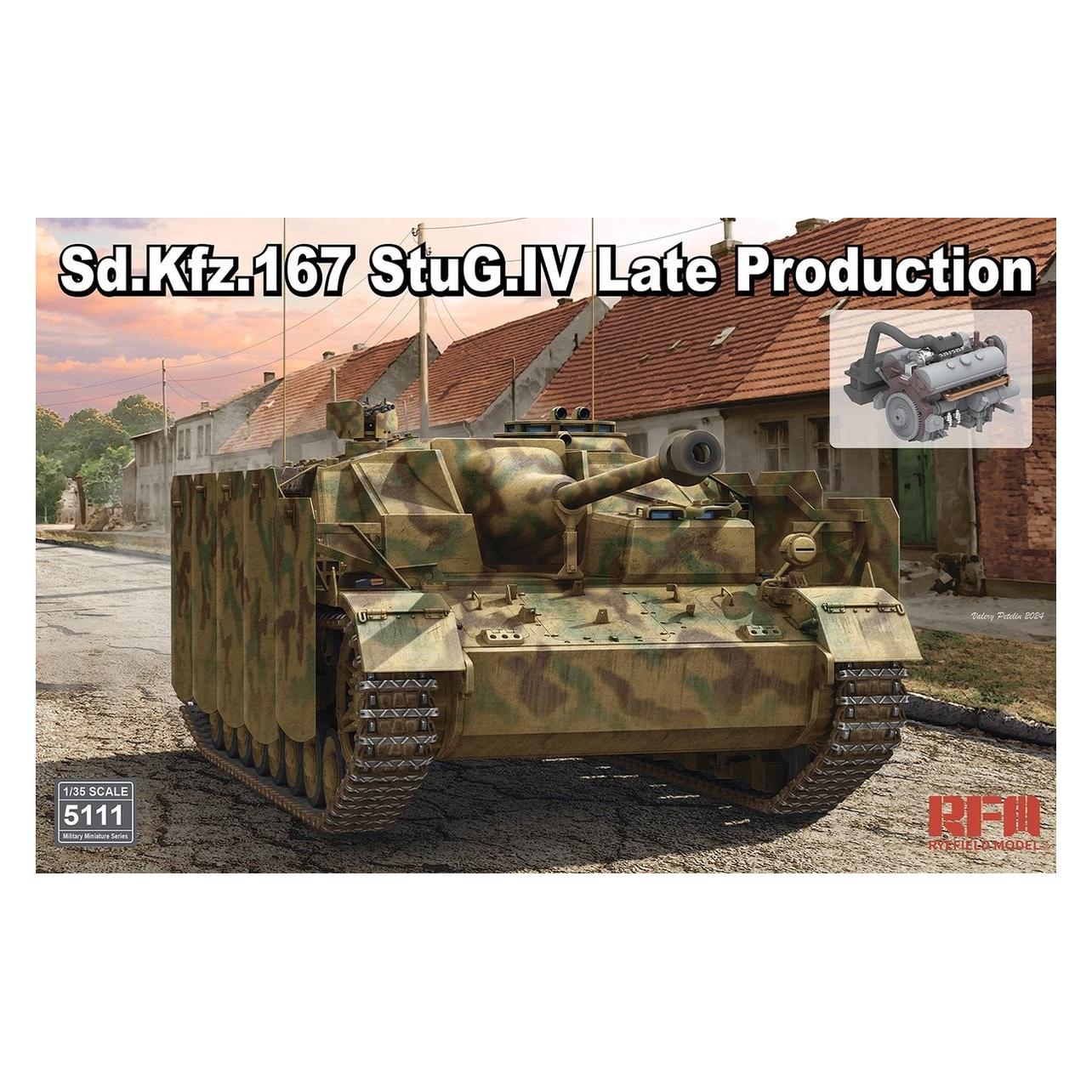 Rye Field Model 1:35 5111 Sturmgeschütz IV - Sd.Kfz. 167 StuG.IV - Tank - Late (RFM5111)
