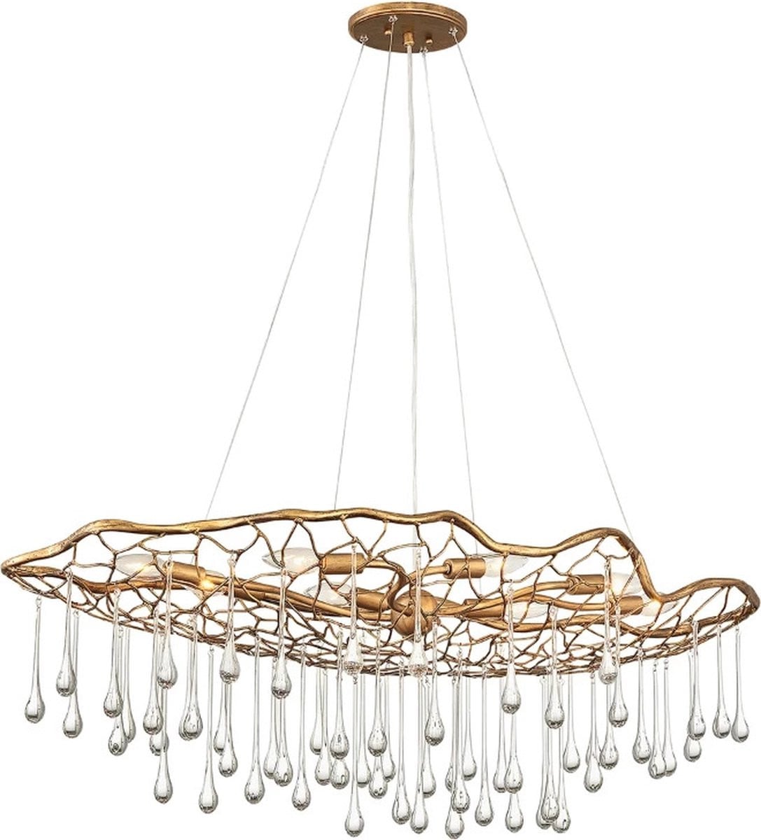 Quintessentiale Laguna QN-LAGUNA-8P moderne hanglamp met 8x E14 fittingen