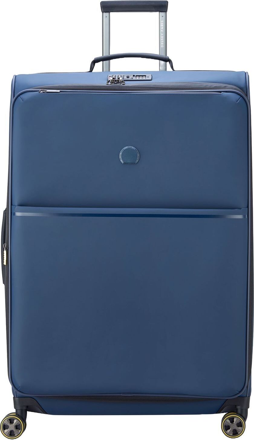 DELSEY PARIS Turenne Soft 4 Double Rolls Val Exp Trolley 82 Nightblue dunkelblau