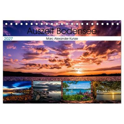 Auszeit Bodensee (Tischkalender 2027 DIN A5 quer), CALVENDO Monatskalender