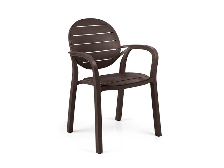 Outdoor chair Nardi Palma, Brown, New - Modern & weatherproof