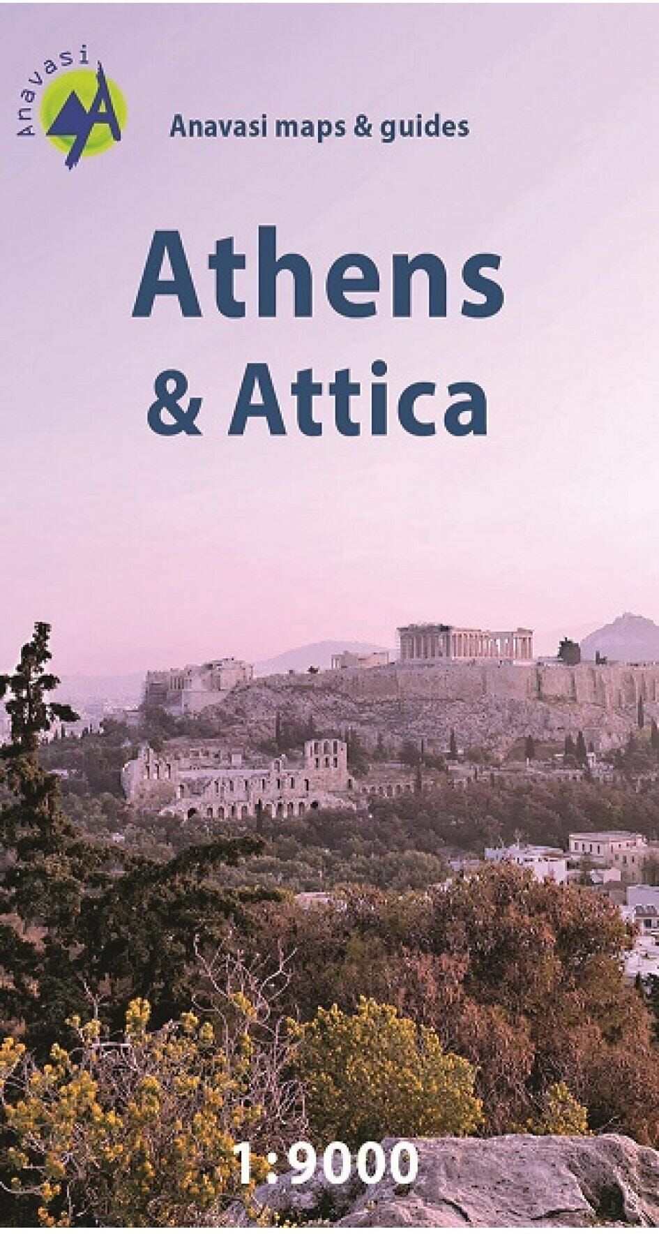 Plan de ville - Athènes & Attique   Anavasi