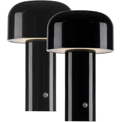 Tchibo - Just Light LED-Akku-Tischleuchte »Agnes« - 13x13x21,5cm - schwarz -