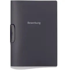 DURABLE Bewerbungsmappen Job DIN A4 anthrazit