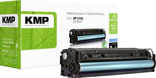 KMP Toner ersetzt HP 312A, CF381A Kompatibel Cyan 2700 Seiten H-T190 2528,0003